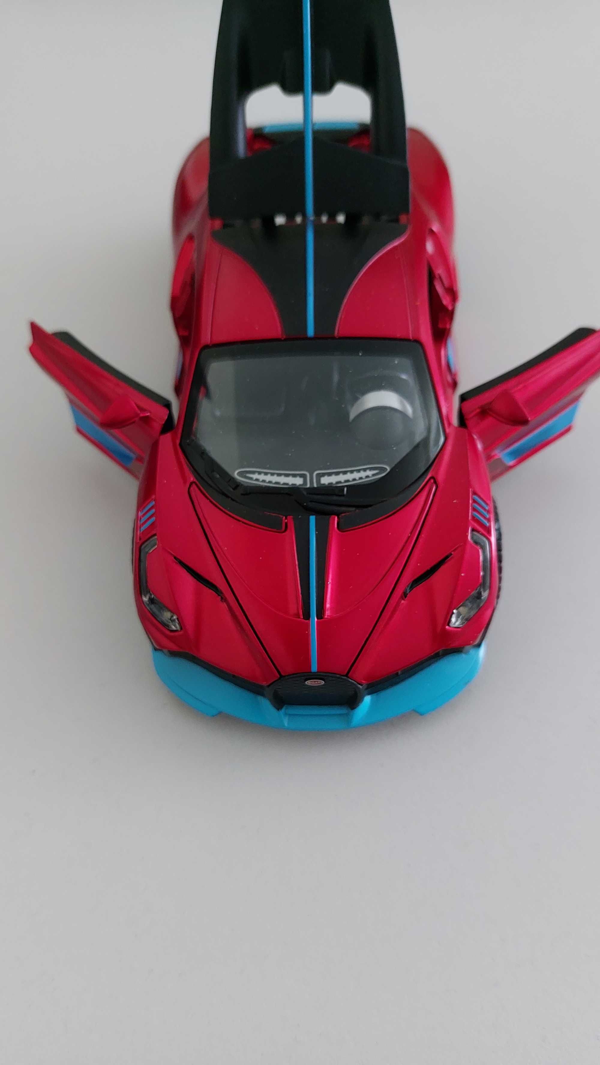 Метална играчка на кола Bugatti Divo 1/32 за деца над 3