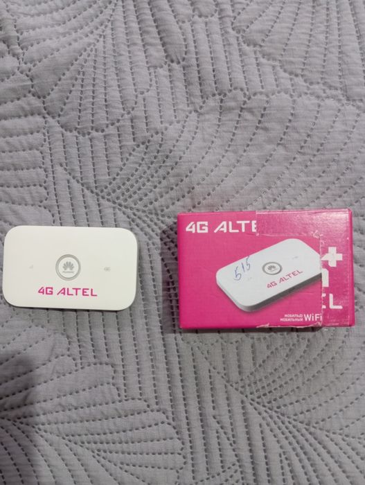 Роутер Алтел 4G нужно Сим карта Алтел и все Роутер абсолютно новый неи