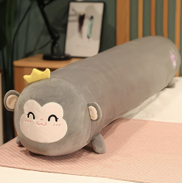 Мягкая длинная подушка для сна 1.4 м.