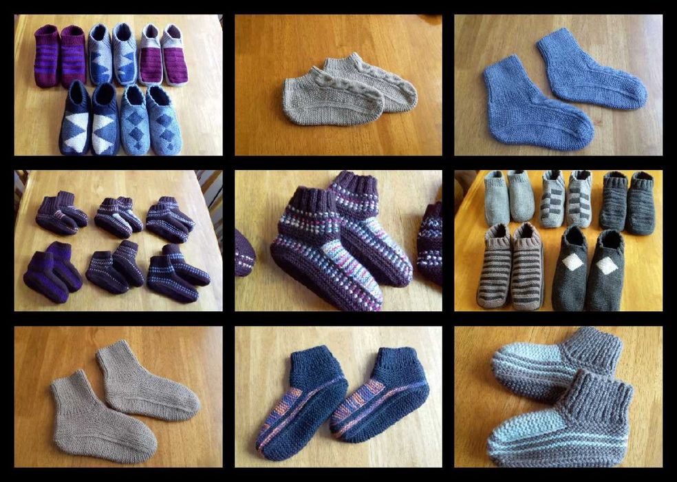 носки вязаные для мужчин