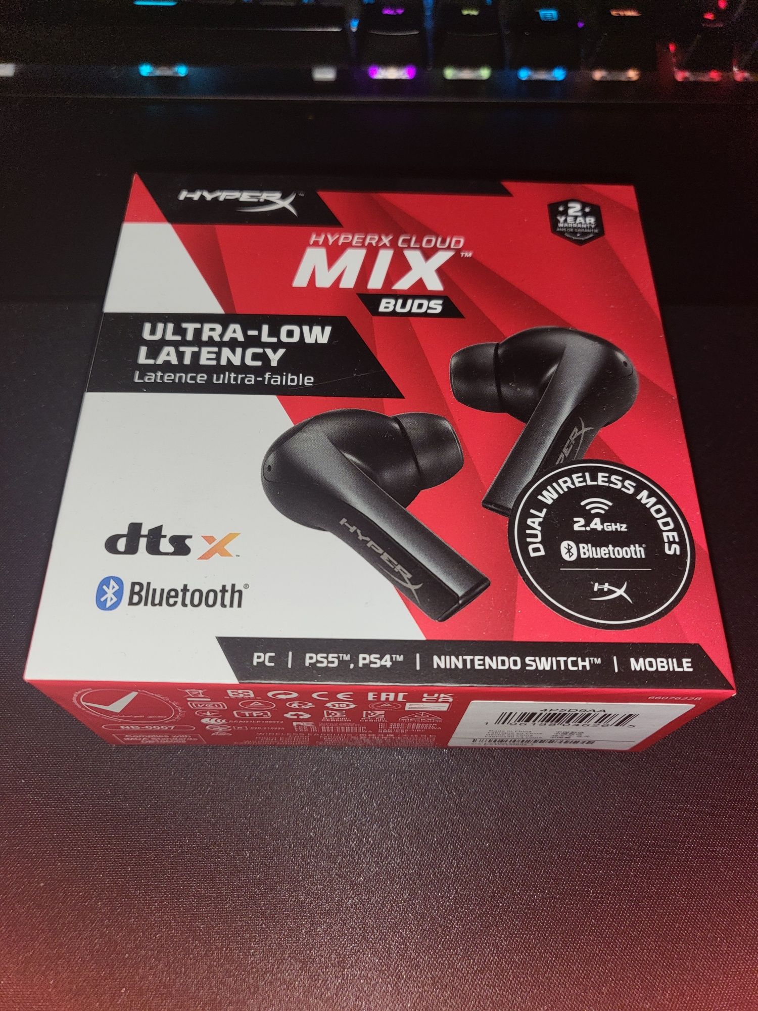 Casti gaming HyperX Cloud Mix Buds Wireless