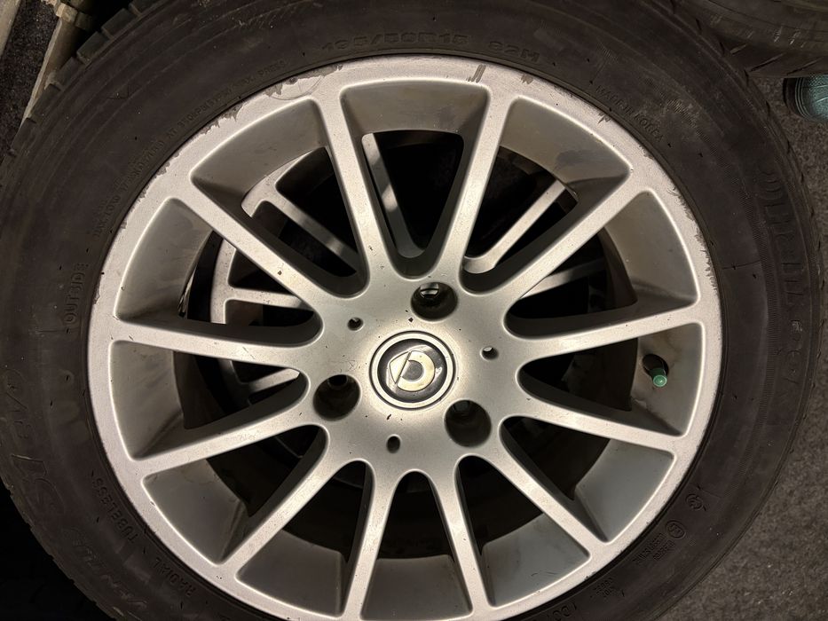 Jante cu cauciucuri Smart ForTwo stare foarte buna cauciucuri OK