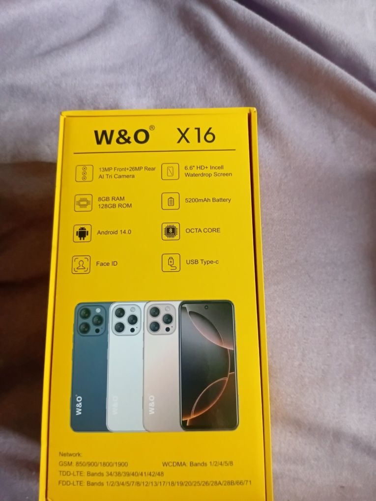 W&O X16 4G 5G bor