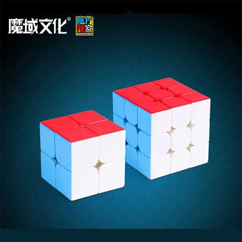 Pachet Cub Rubik Meilong 2x2 + Meilong 3x3 Noi Stickeless Ofertă!