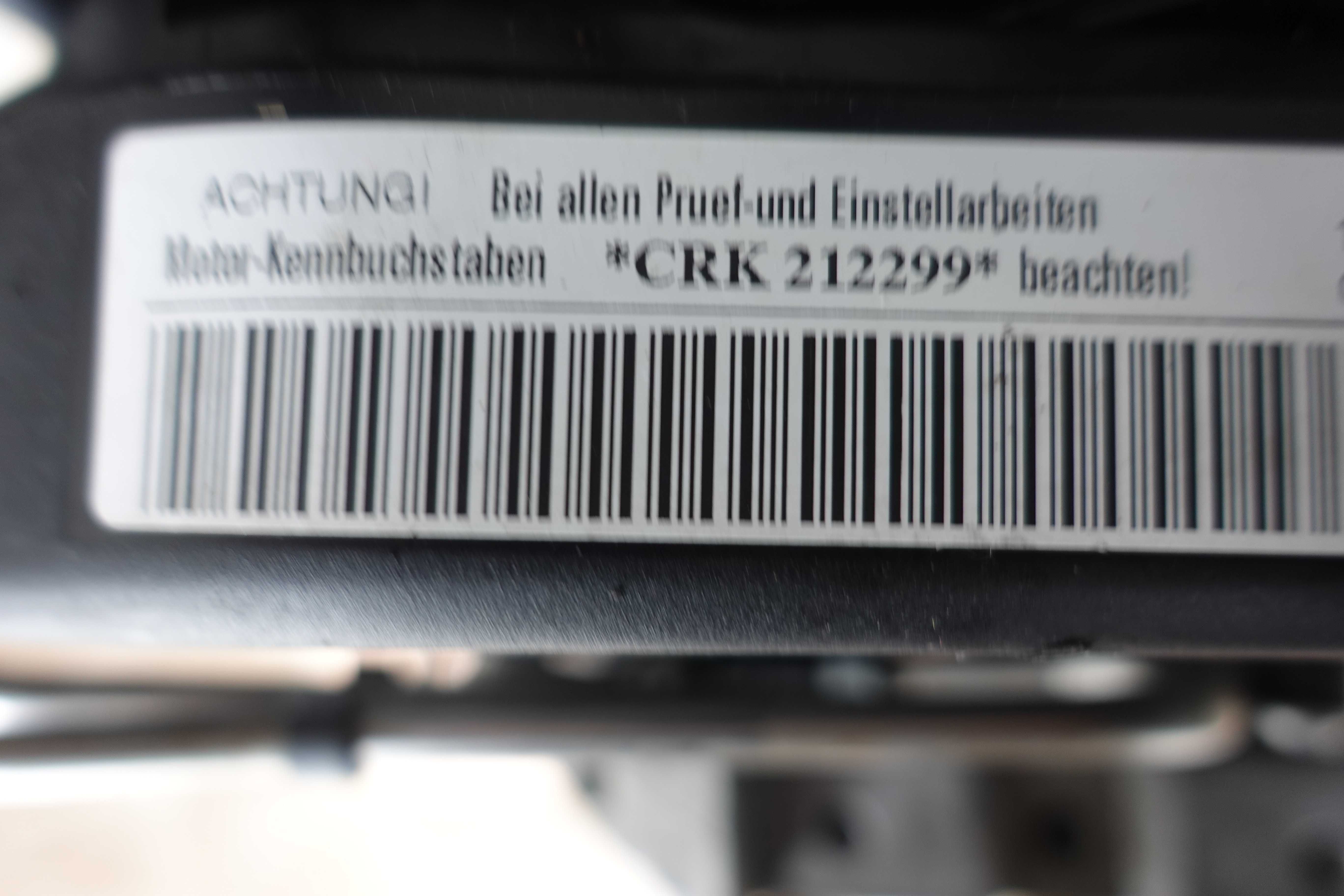 Motor 1,6TDI*CRK*CXXCuAnexe81Kw2014Eu5 VwTouran91000kmOctaviaLeonGolf7