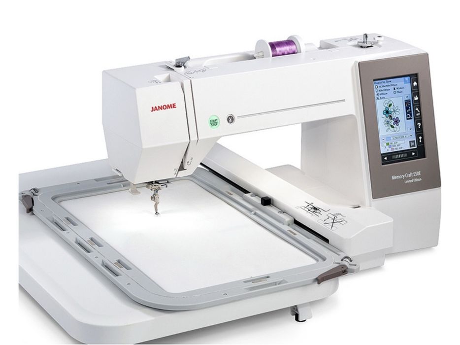 Вышивальная машинка Janome 550E Craft