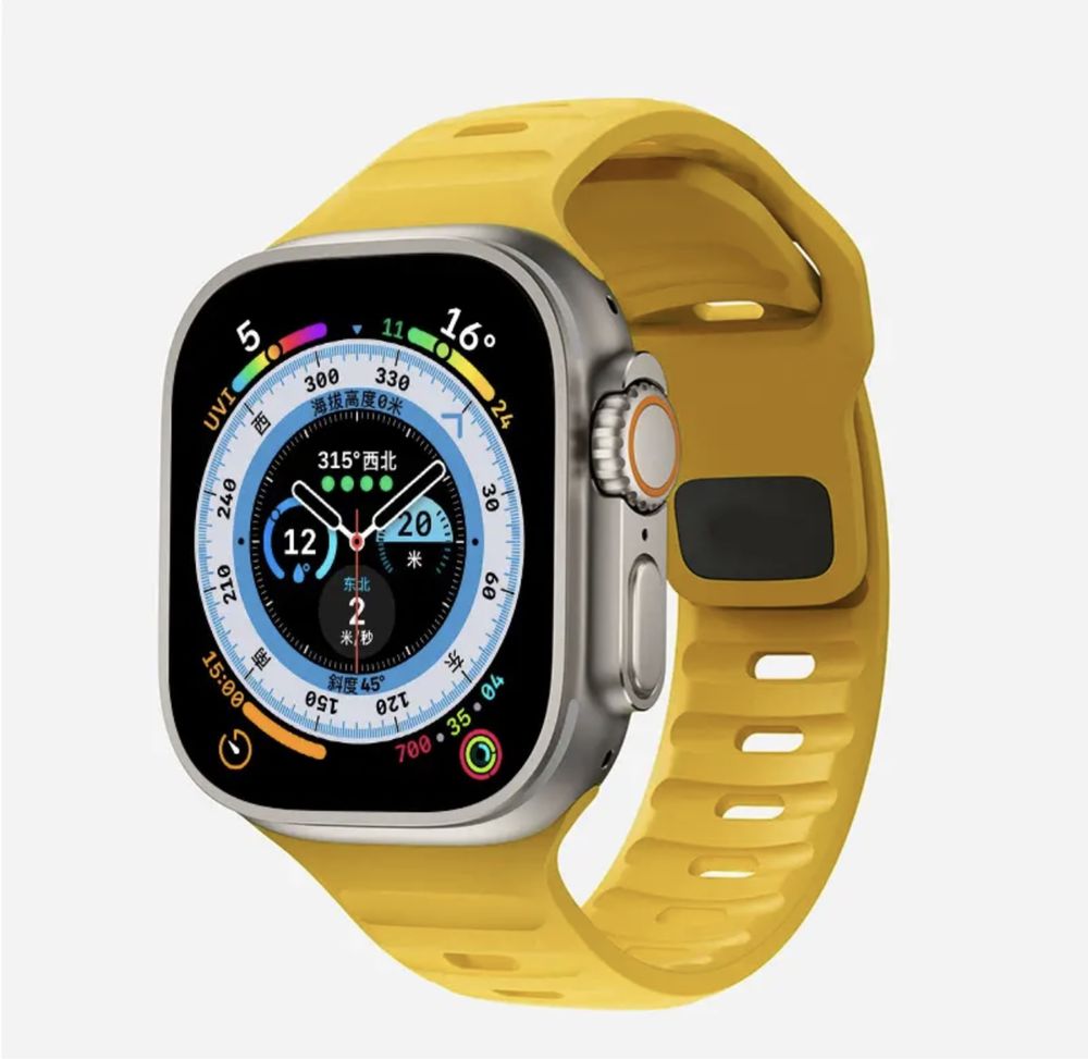 Curea Husa SPG Compatibila Ceas Apple Watch Iphone 4 5 6 7 SE 8 ULTRA