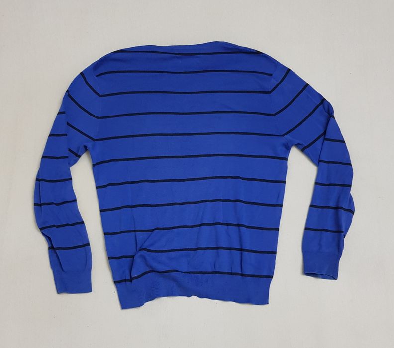 Bluza Polo by Ralph Lauren  striped sweater 100% bumbac, pulover Nr. M