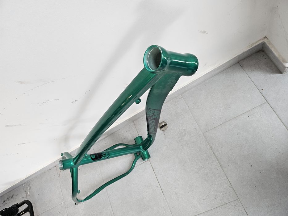 Cadru Pegas fat bike, aluminiu, 44 cm, gat de 1 1/8"