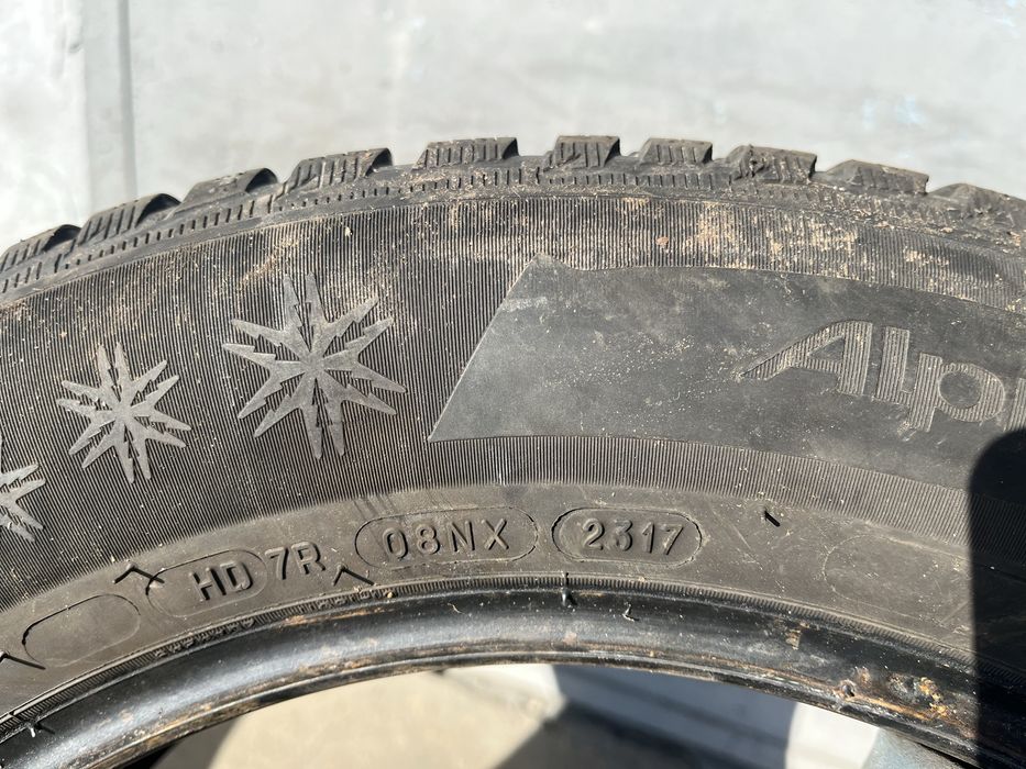 2 бр. зимни гуми 205/60/16 Michelin A5 7 mm DOT 2317