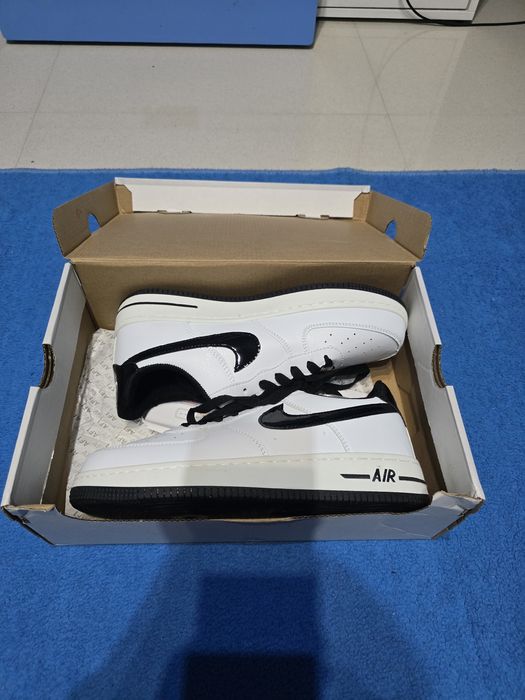 Nike air force 1 черно бели
