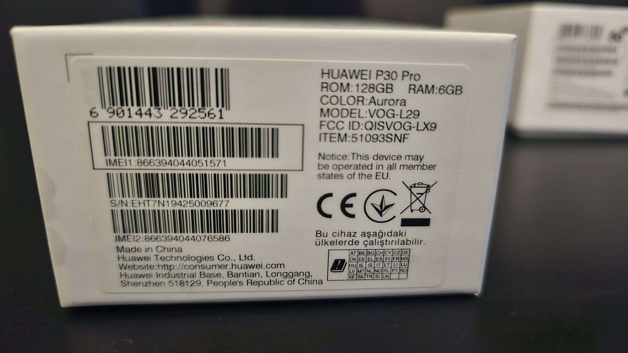 Huawei p30 pro 128 gb