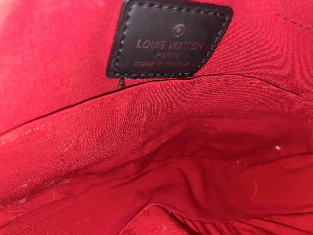 LOUIS VUITTON Damier Grafitte Utility Messenger Shoulder Bag
