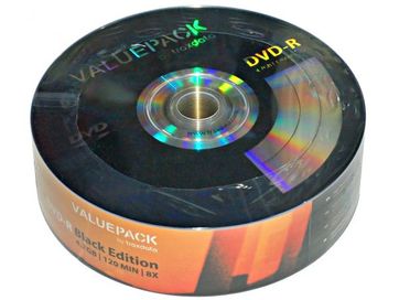 DVD-R TRAXDATA, 4.7GB, 8X, целофан 25бр.