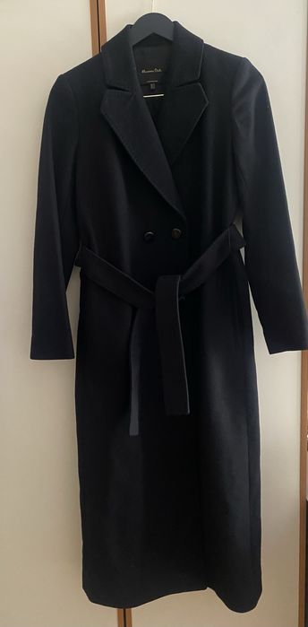 Палто Massimo Dutti, Mango, вълна