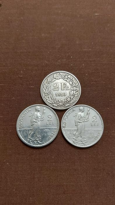 Monede vechii de argint