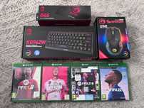 Jocuri  X-box  MARVO tastatura, mouse, mousepad