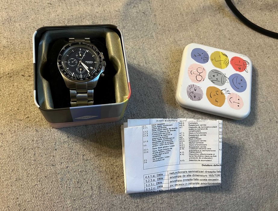 Ceas bărbătesc Fossil Sport 54 CH3030 - folosit - cu cutie