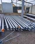 Vând hală metalică 10 m cu 20 m cu 4 m cu montaj  cu plata la