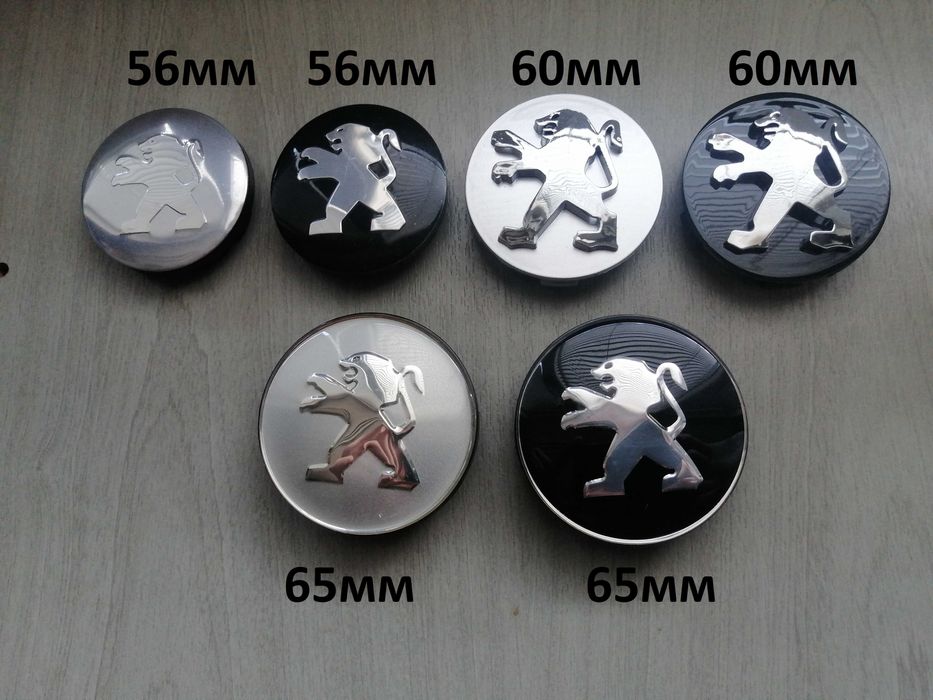 Капачки за джанти пежо Peugeot емблема 407, 206, 307, 308,