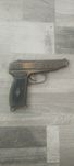 Метална играчка Makarov VTG PM Cap Gun СССР 40 WW2 1985 Pistol Pistons