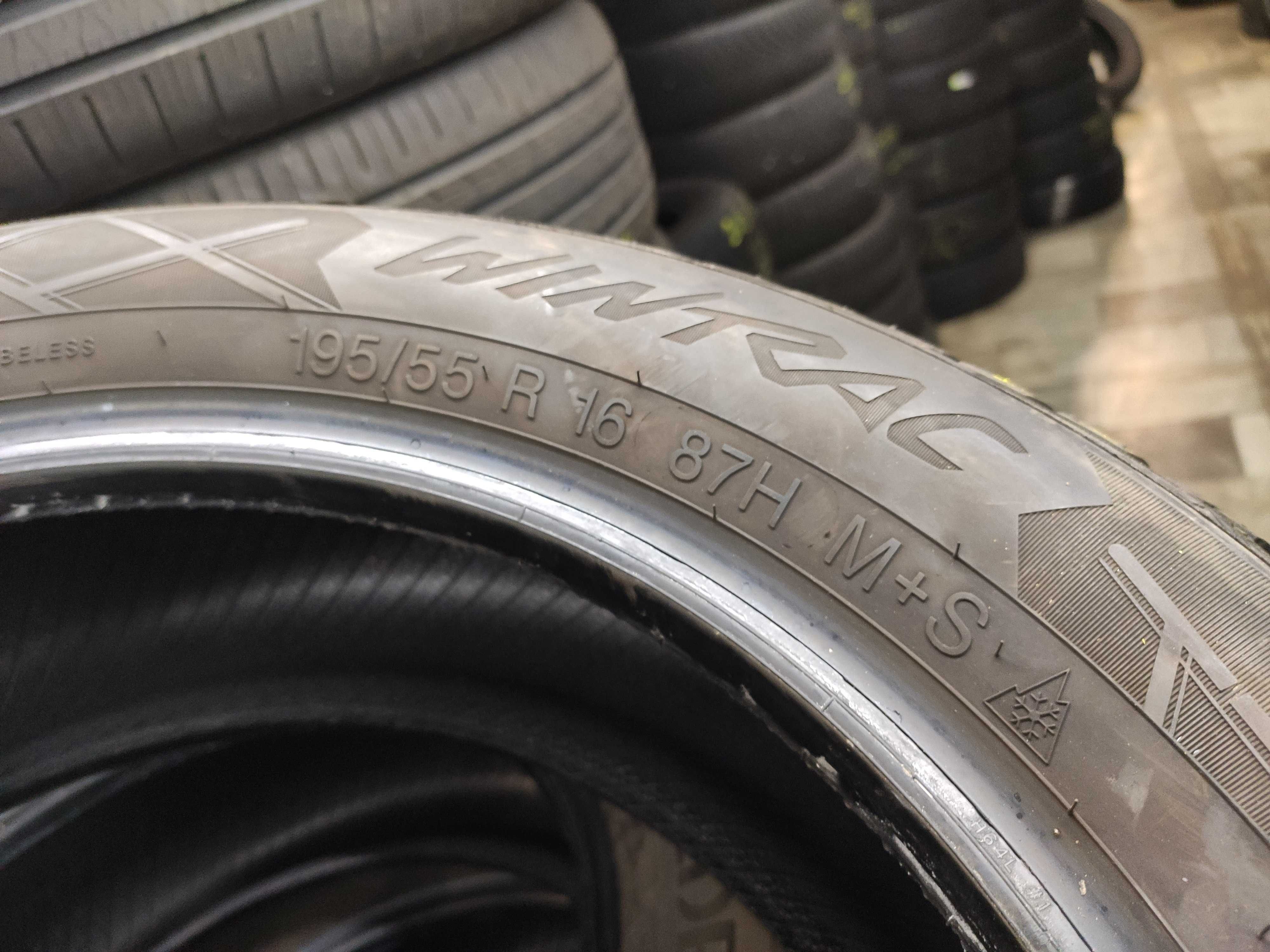 4бр Зимни гуми 195 55 16 - Vredestein - DOT 2022