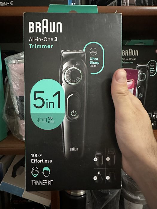 Триммер для бороды Braun All-in-One 3