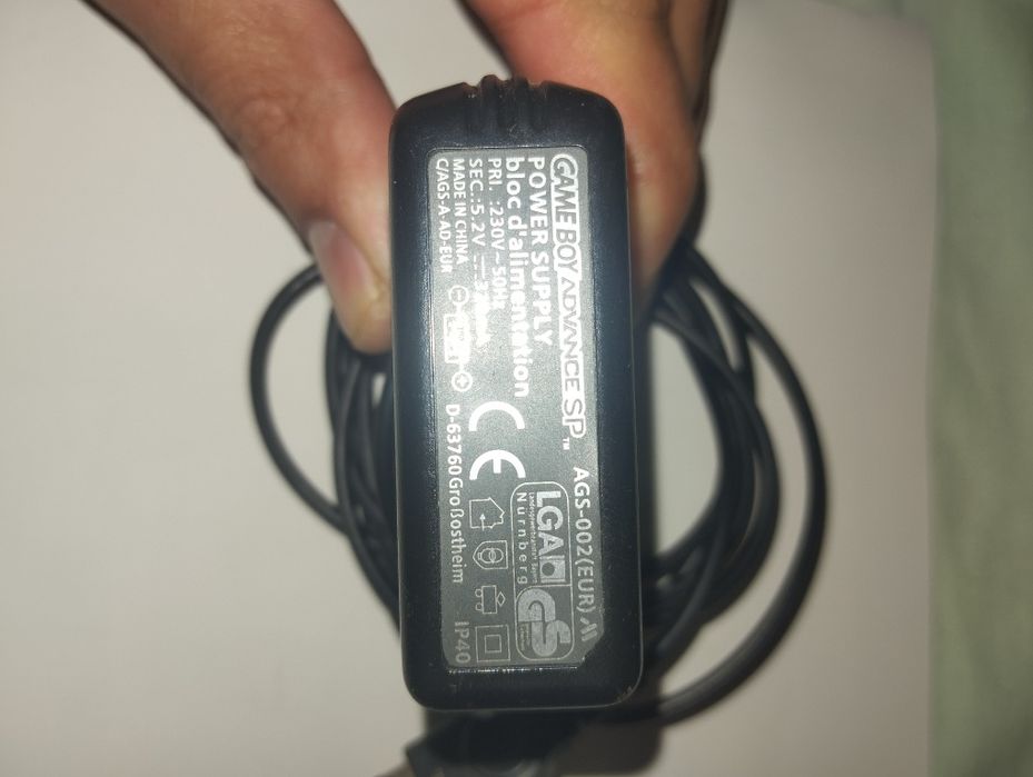 Блок питания для Nintendo advance SP