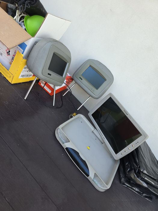 Monitor ,tetiere si sistem media phonocar italy