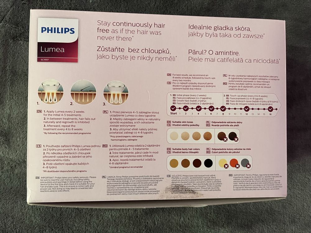 Фотоепилатор Philips Lumea Advanced