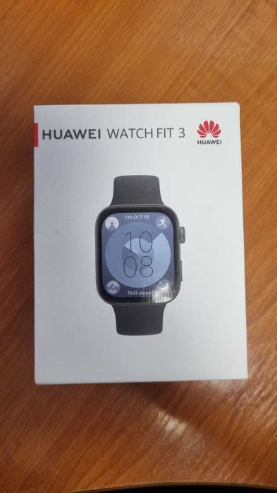 Smartwatch Huawei Watch FIT 3, Negru, SIGILAT