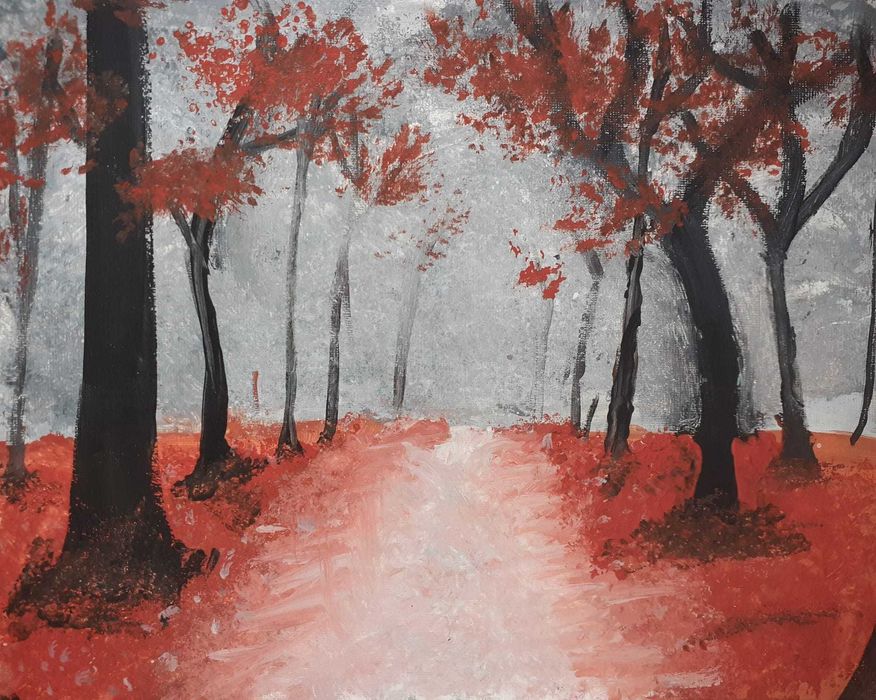 vand picturi 24cmx30cm in vopseluri acrilice