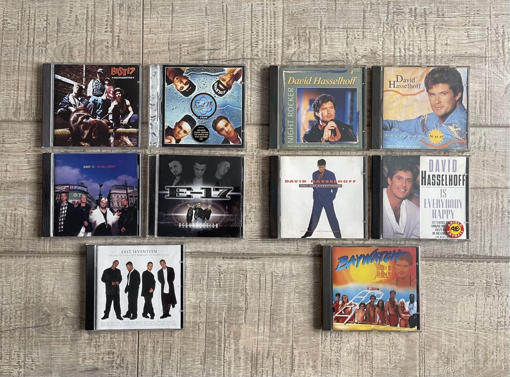 Cd-uri originale David Hasselhoff & East 17