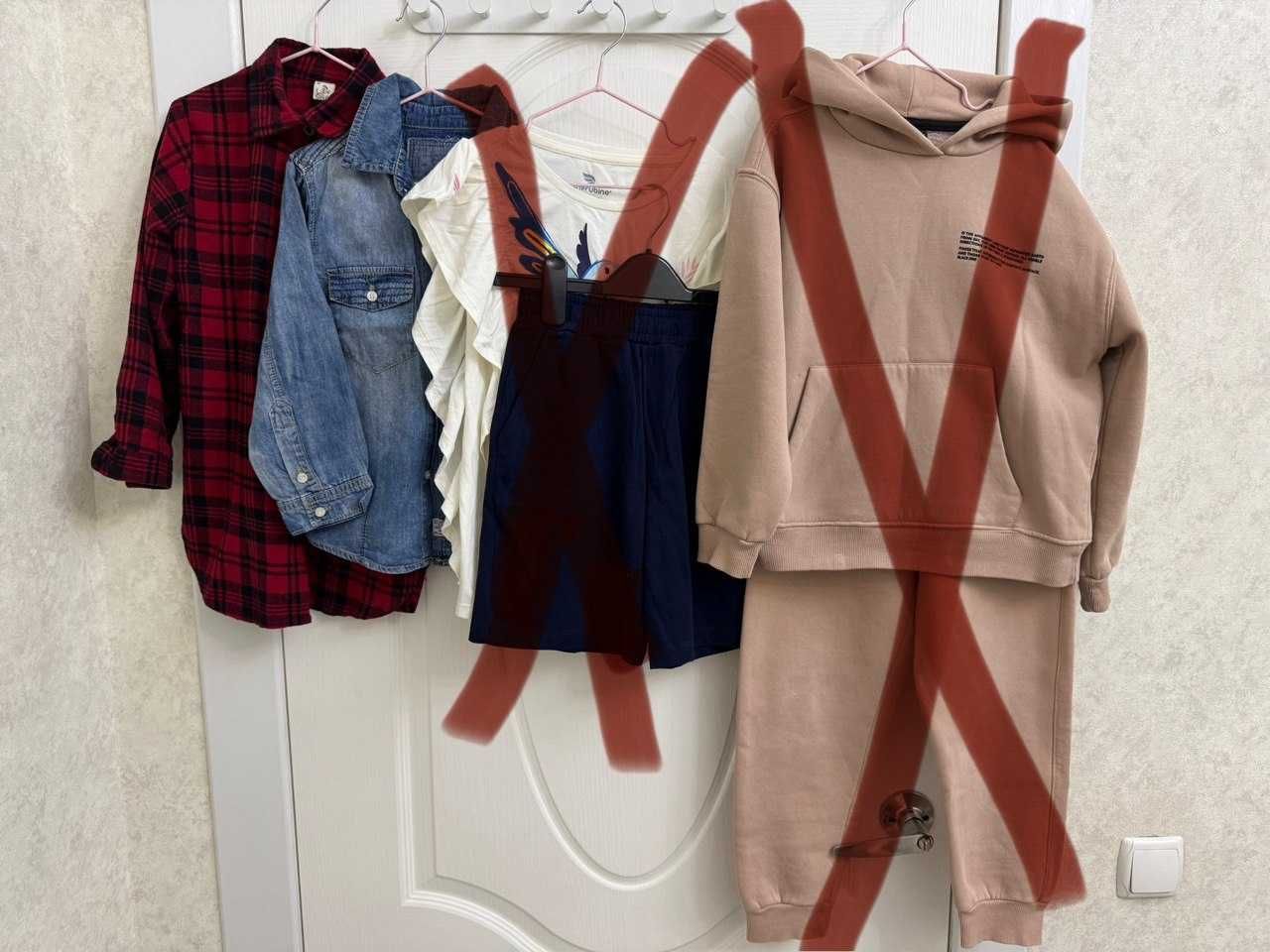 Лоты фирменной детской одежды ZARA, NEXT, H&M, размер 4/10 лет