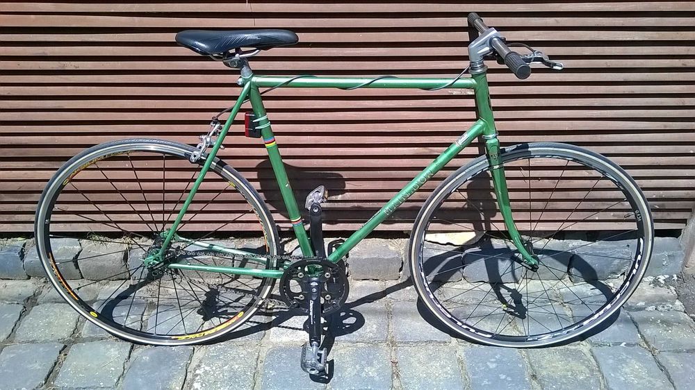 bicicleta 28' Main D'or single spd Mavic Fulcrum Shimano Reynolds 531