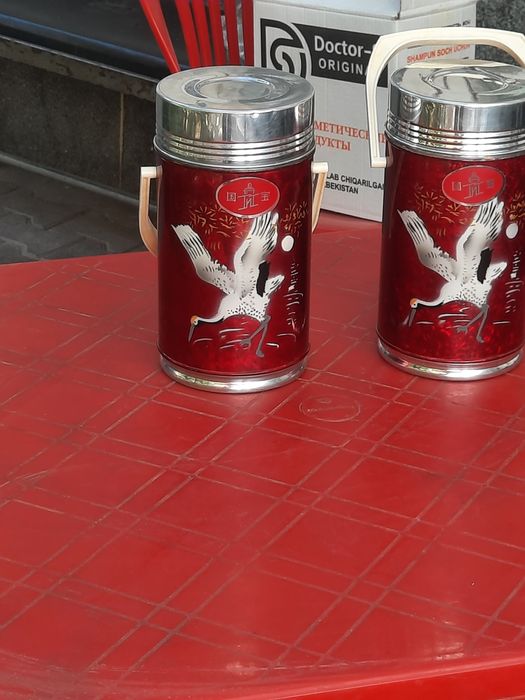 Термос для еды Белий лебед