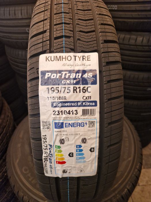 Anvelope noi AllSeason Kumho 195/75/16C dot 2023
