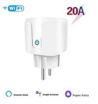 Смарт Контакт 20A / Smart Plug WiFi / Smart Home / Google Home / Alexa