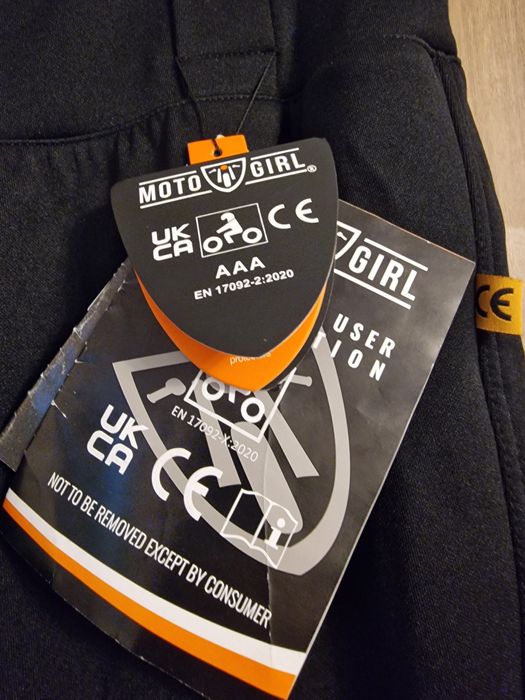 Pantaloni moto noi (Moto Girl)