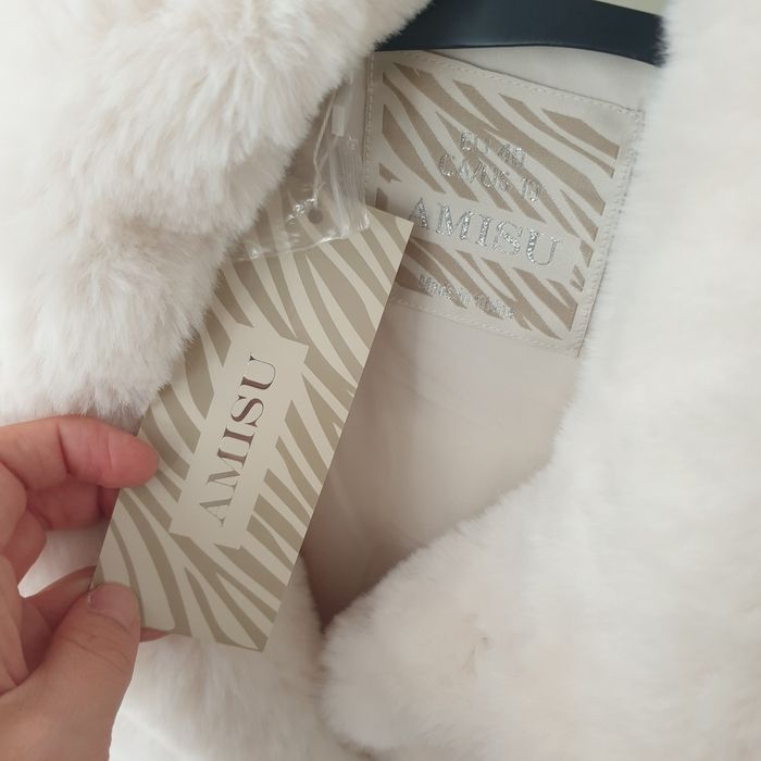 Пухен дамски елек