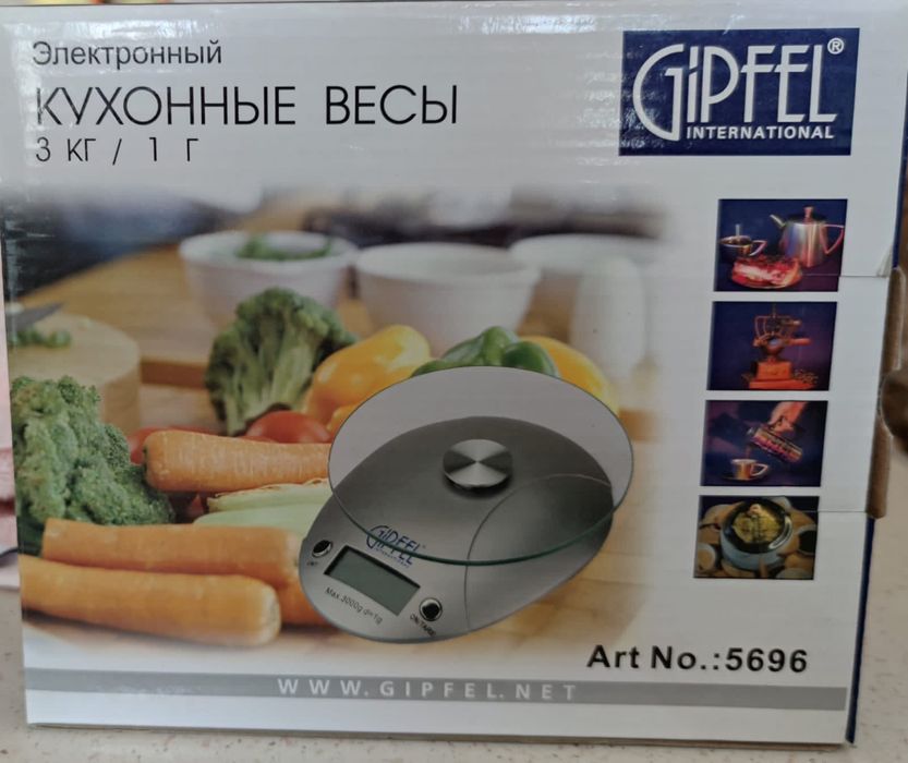 Новые кухонные весы gipfel