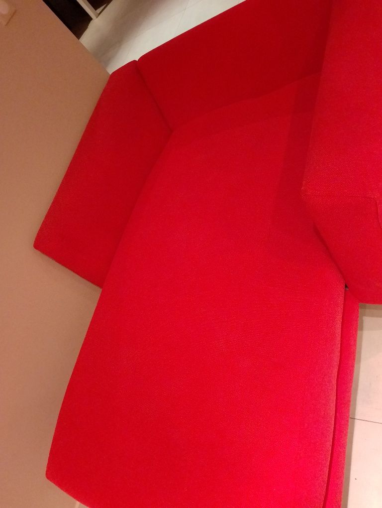 Лежанка IKEA, червена