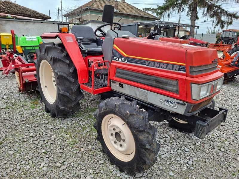 Японски трактор YANMAR FX265 26 к.с. 4WD с фреза - ДЖЕЙ ТРЕЙДИНГ