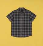 Camasa scurta Jack Wolfskin Checkered Navy Blue