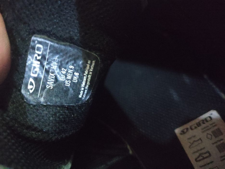 Ghete ciclism Giro mărimea 40/41/sidi,mărimea 39,5/40