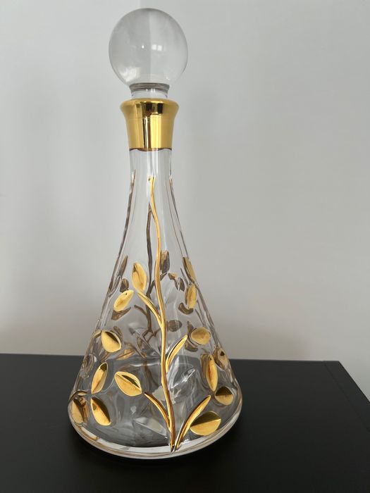 Set cristal 6 pahare +decantor