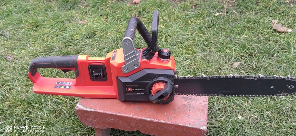 Drujba (fierastrau electric) cu lant pe acumulator Einhell PXC GE-LC 3