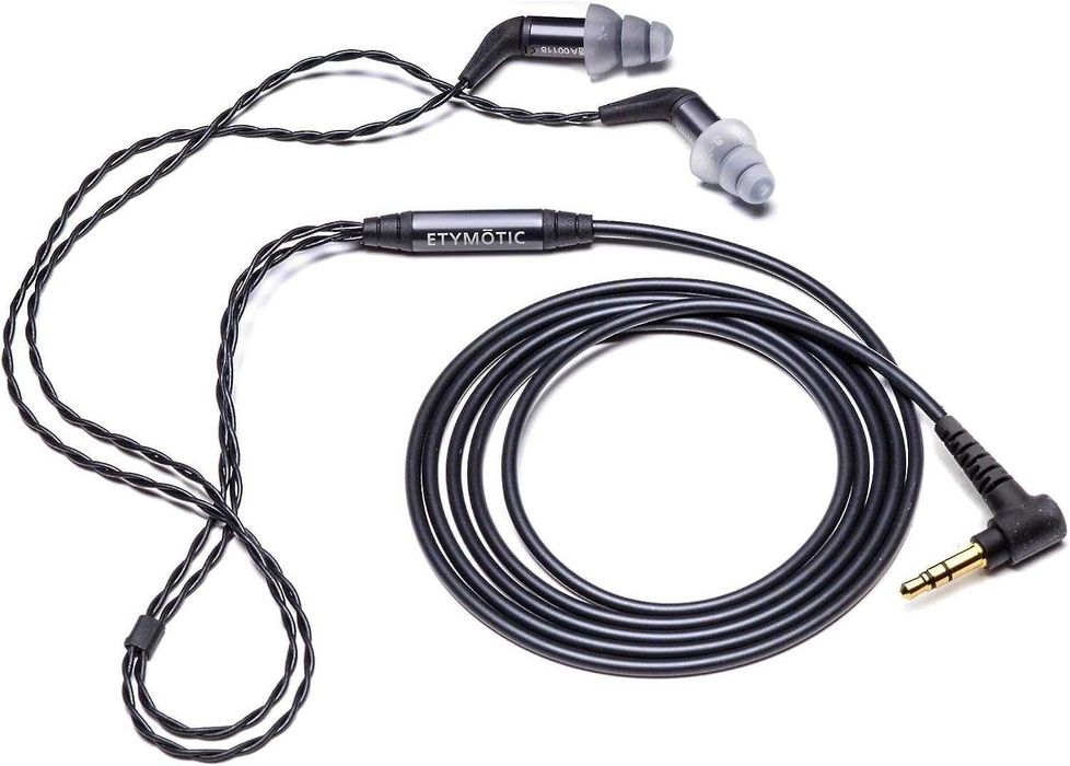 Căști Etymotic ER4XR cu răspuns extins,negru,sigilat