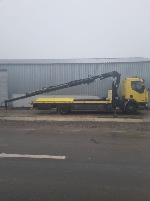 Transport cu macara containere modulare agabaritice