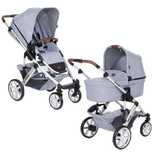 ABC Design Salsa 4 бебешка количка 2 в 1 - Graphite Grey
